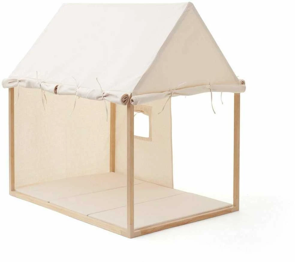 Kid's Concept - Palapinė domek do zabawy | Baltas (KID'S BASE)
