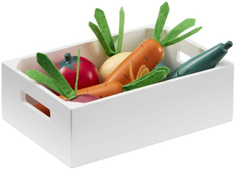 Kids Concept Vaikiška koncepcija - Daržovių dėžutė | Daugiaspalvis (KID'S HUB)