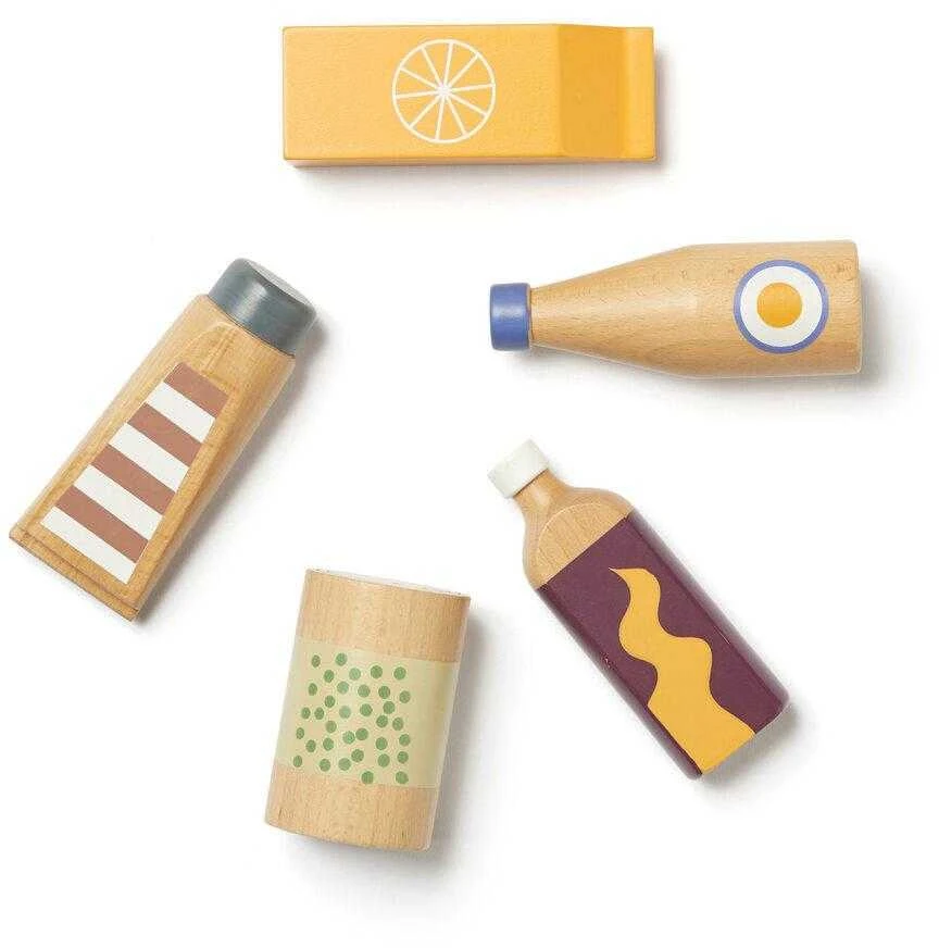 Kid's Concept - butelių ir skardinių rinkinys | Daugiaspalvis (KID'S HUB)