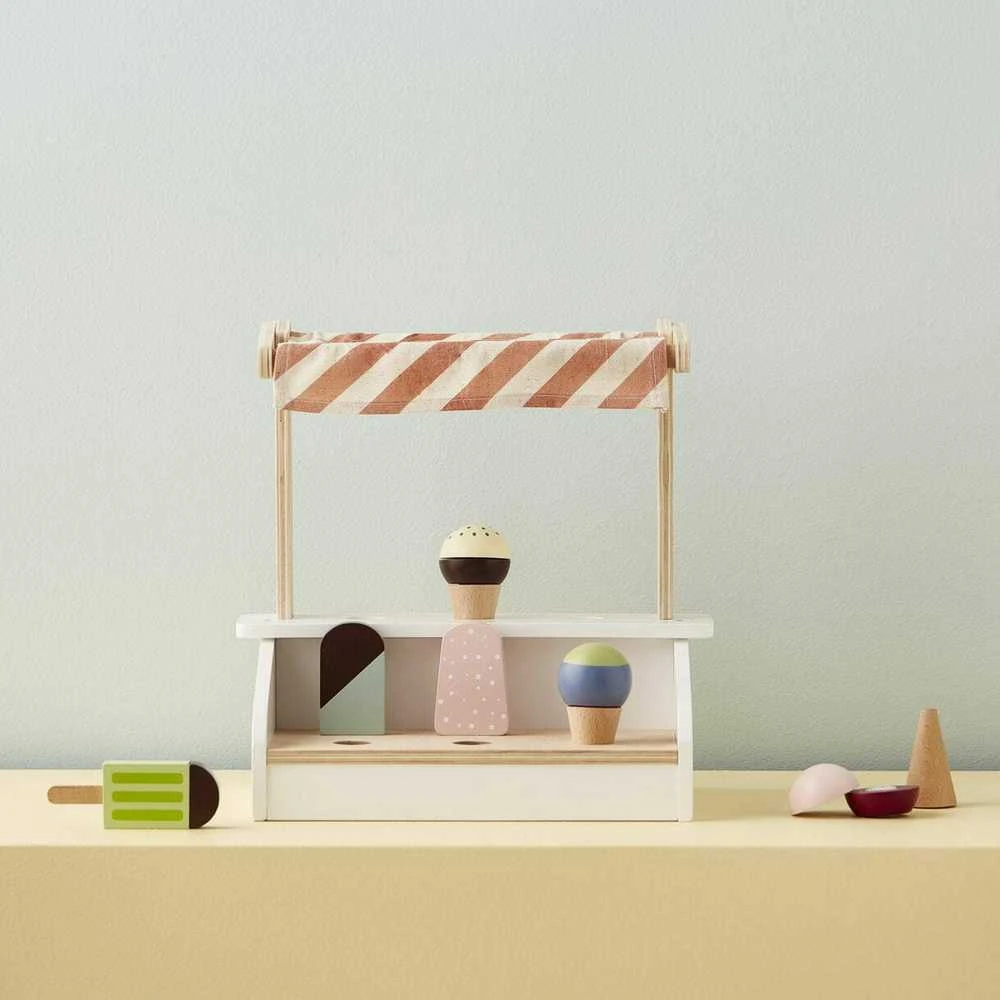 Kid's Concept - ledų stalo komplektas | Daugiaspalvis (KID'S HUB)