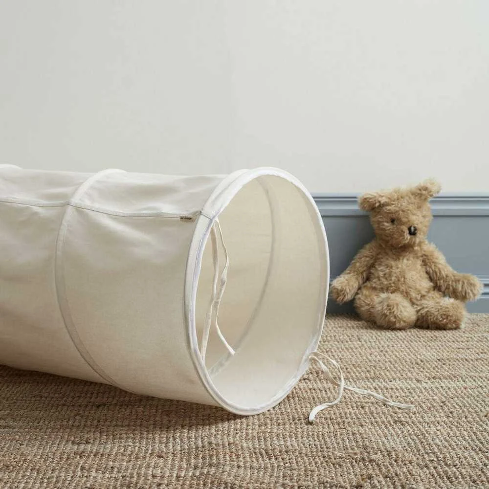Kids Concept Vaikų koncepcija – Tunel do zabawy | Balta (VAIKŲ PAGRINDAS)