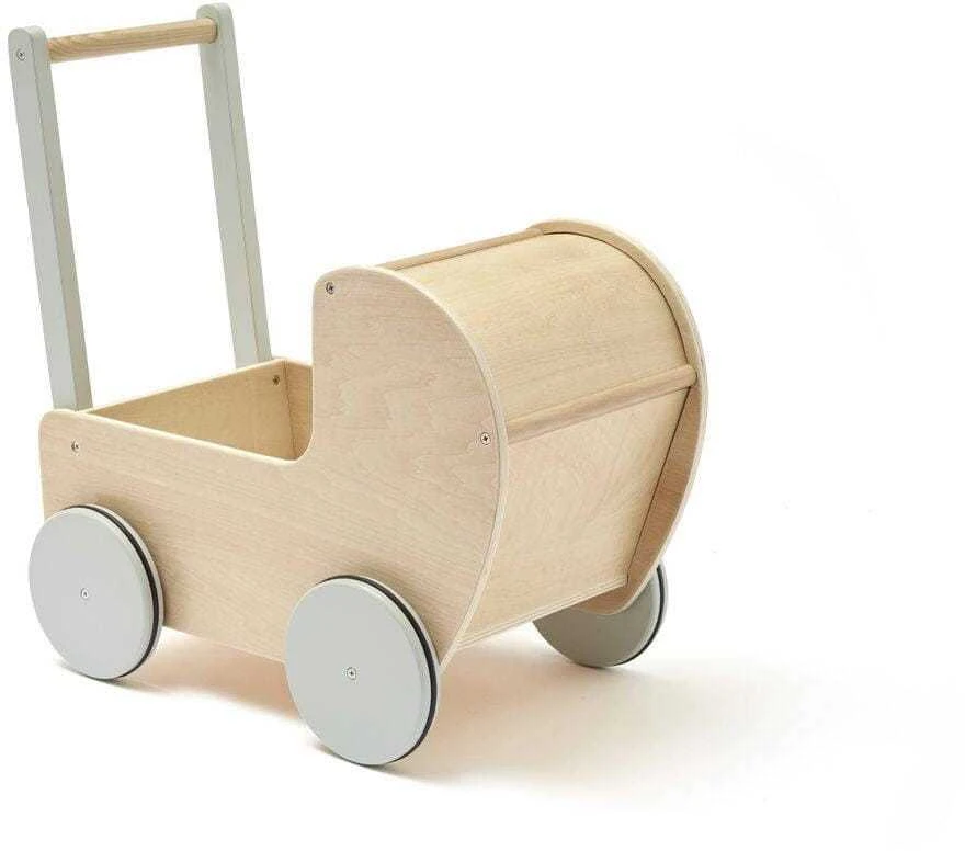 „Kids Concept“ – lėlių vežimėlis, natūralus (1000558)