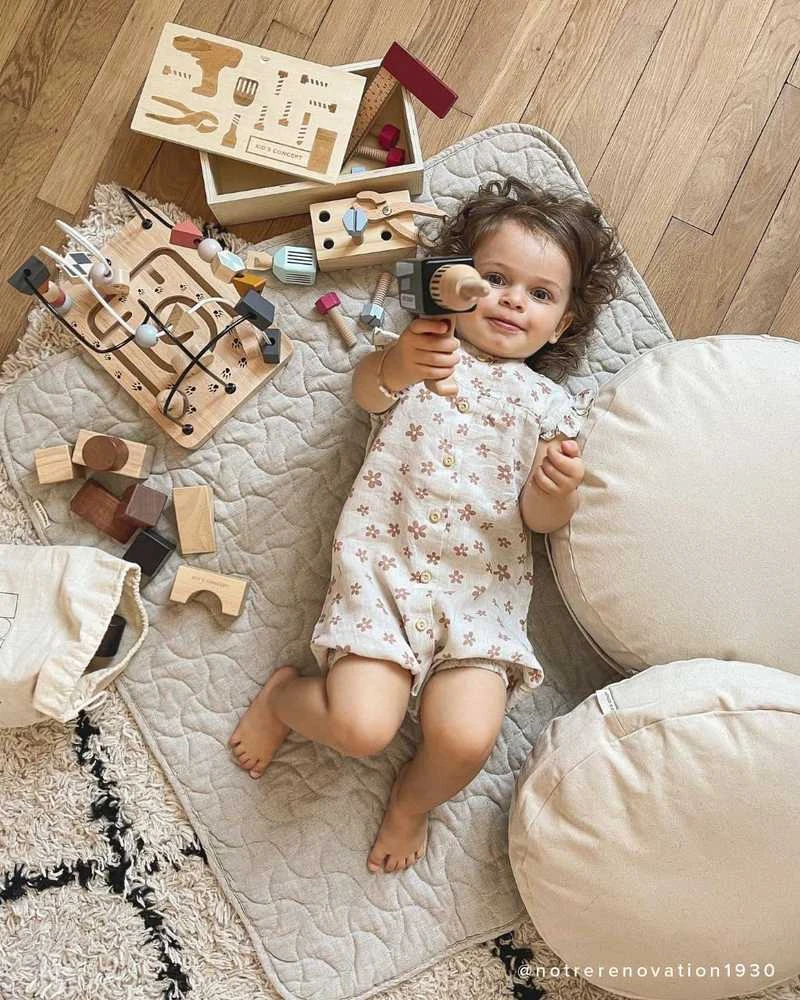 Kids Concept Vaikiškas konceptas – įrankių dėklas | Daugiaspalvis (KID'S HUB)