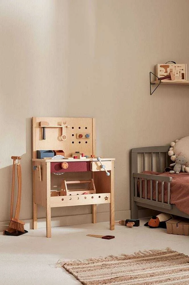 Kids Concept Vaikiškas konceptas – įrankių dėklas | Daugiaspalvis (KID'S HUB)
