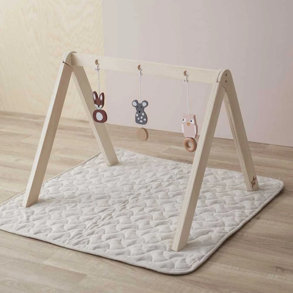 Kid's Concept - žaislai EDVIN lavinamajam kilimėliui | Daugiaspalvis (EDVIN)