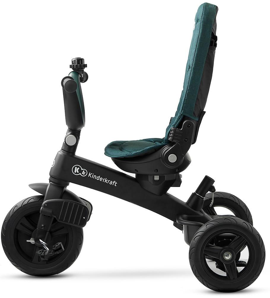 Kinderkraft EasyTwist triratukas, spalva: tamsiai žalia, KKRETWIGRE0000