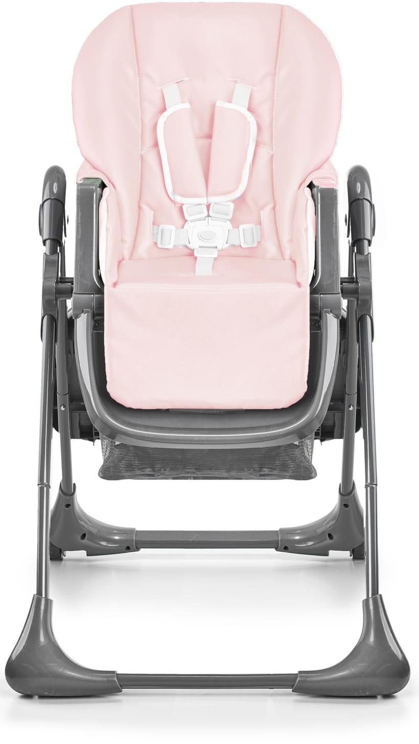 Maitinimo kėdutė Kinderkraft Tastee, rožinė