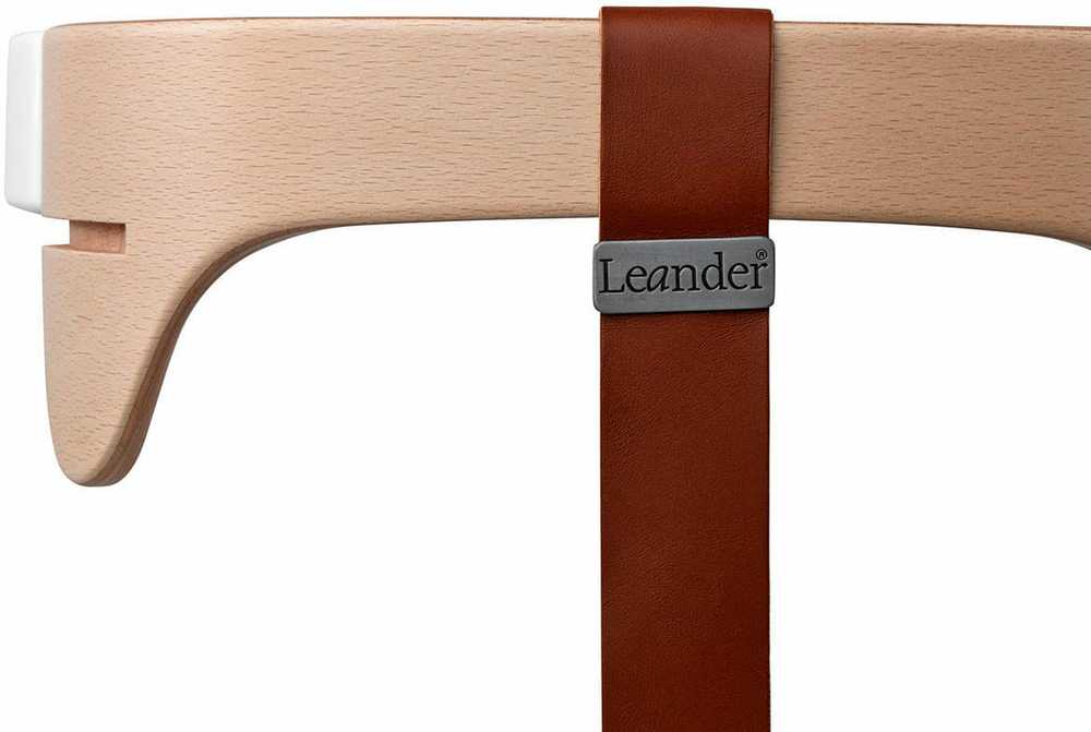 LEANDER - barjeras CLASSIC maitinimo kėdutei, natūralus