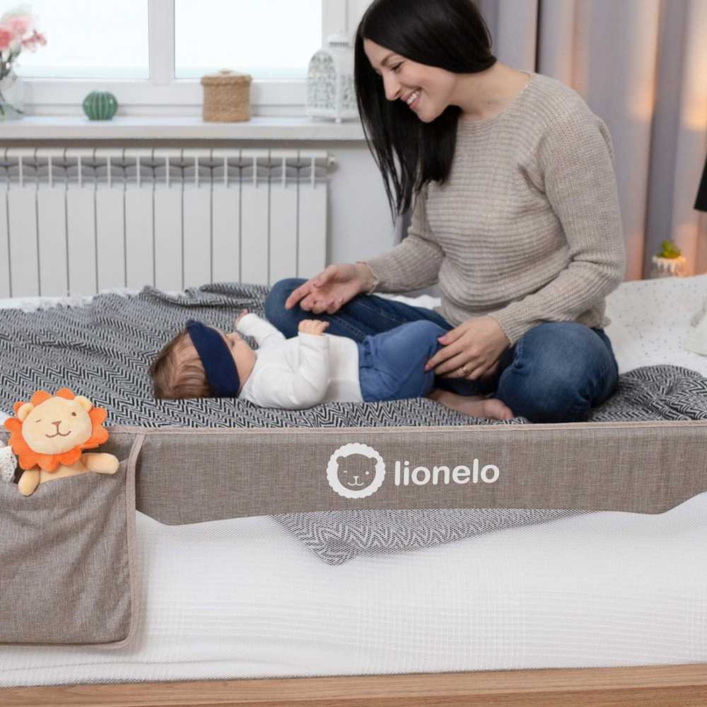 Lovos turėklai SAUGOS VARTŲ SPYNĖS 150cm Lionelo Eva