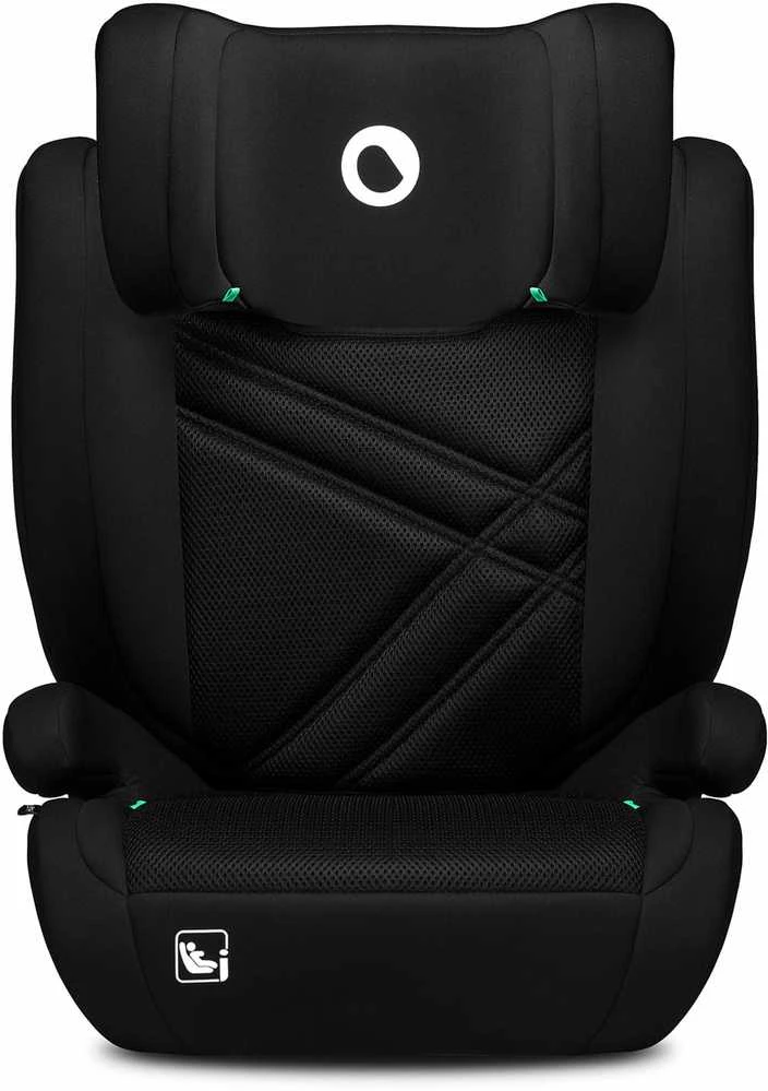 Automobilinė kėdutė Lionelo Hugo i-Size, 15-36 kg, Juodas Carbon