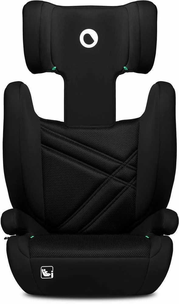 Automobilinė kėdutė Lionelo Hugo i-Size, 15-36 kg, Juodas Carbon
