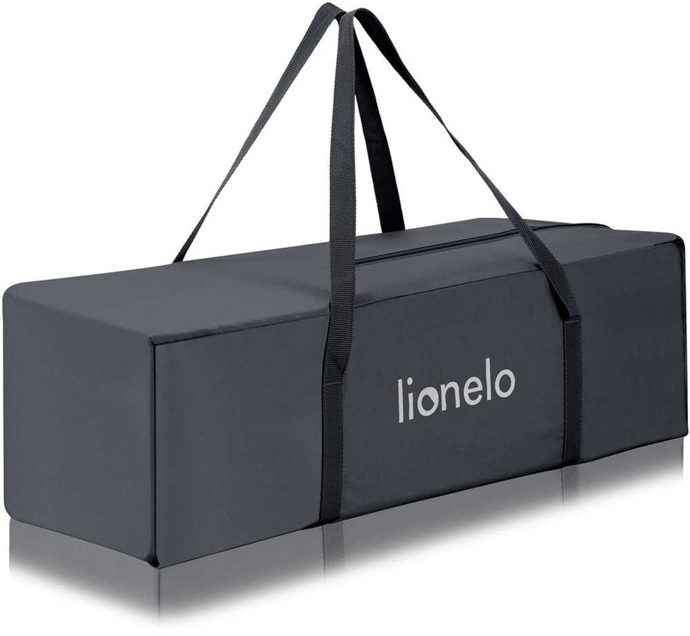 LIONELO Laura kelioninė lovelė Gray