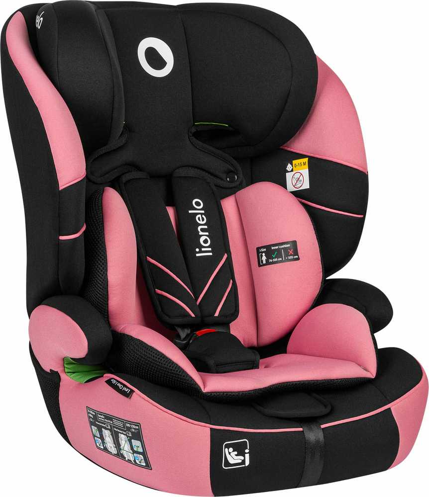 LIONELO Levi One i-Size Rožinė Rose automobilinė kėdutė