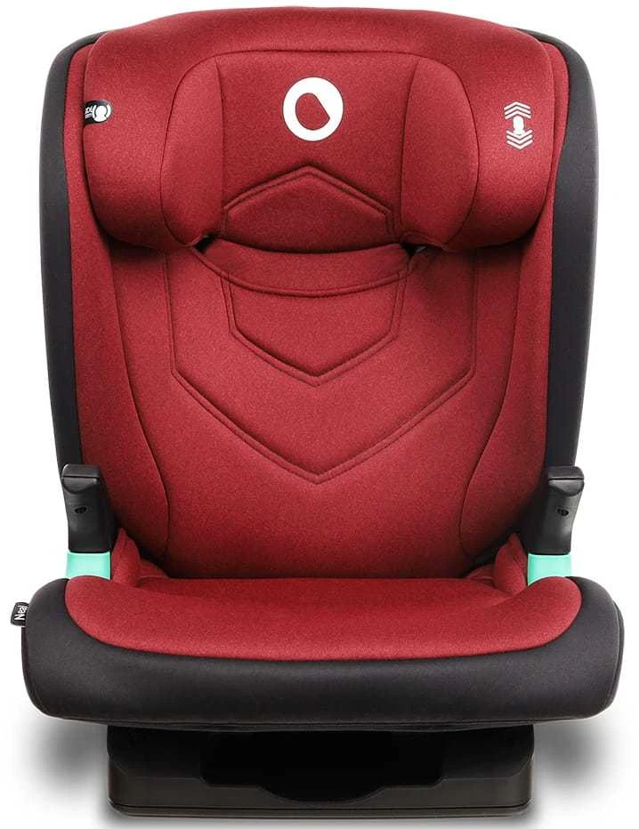 Automobilinė kėdutė Lionelo Neal Raudona Burgundy, 15-36kg