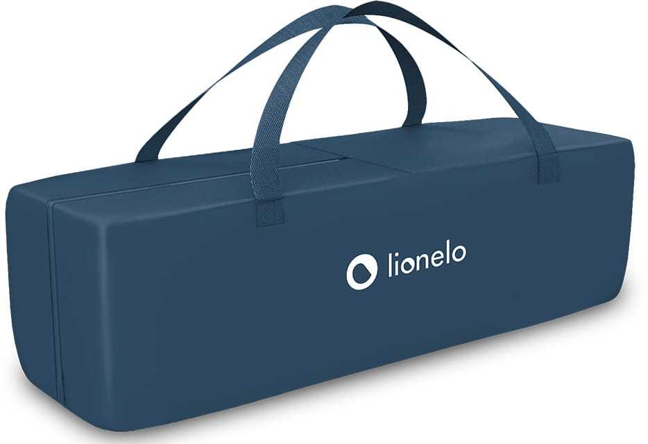 LIONELO Kelioninė lovelė Stefi Mėlyna Navy