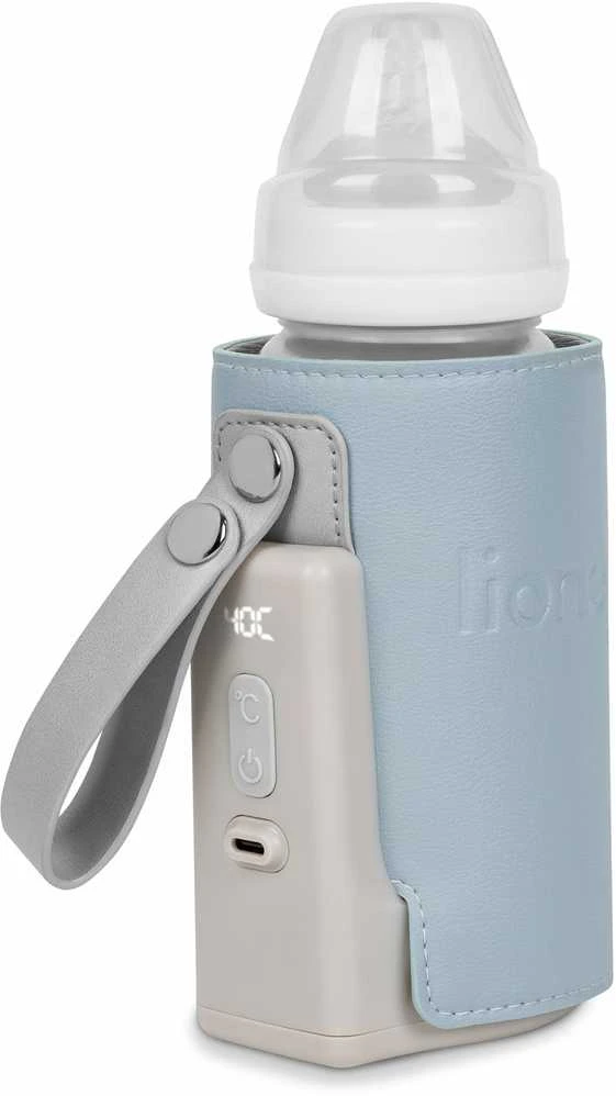 Lionelo Thermup Go Plus - mėlynas šildytuvas su valdymo skydeliu