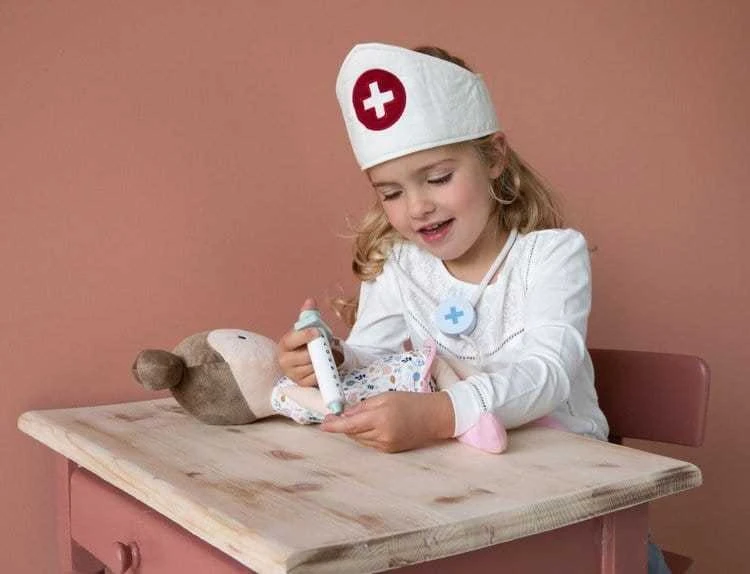 Gydytojo rinkinys lagaminėlyje Little Dutch