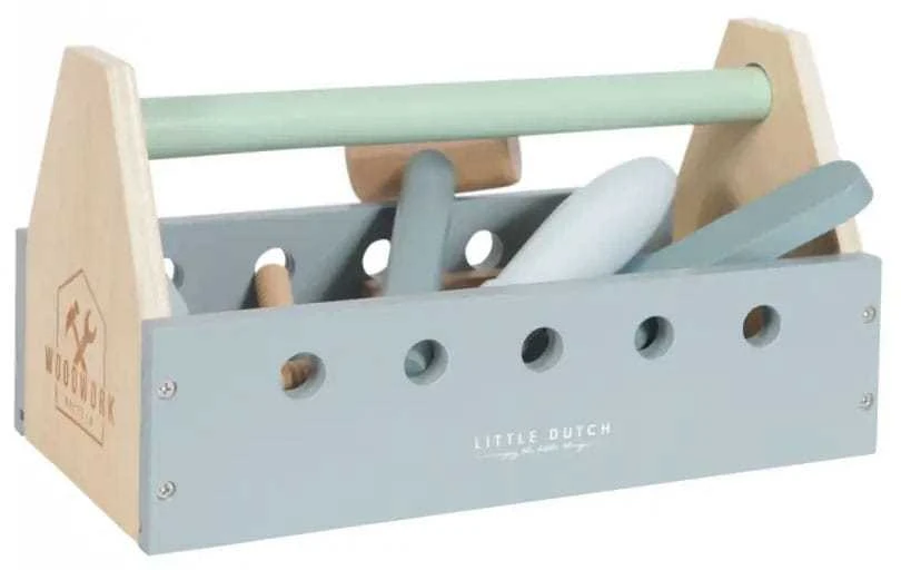 Little Dutch Toolbox - drewniany komplektas majsterkowicza