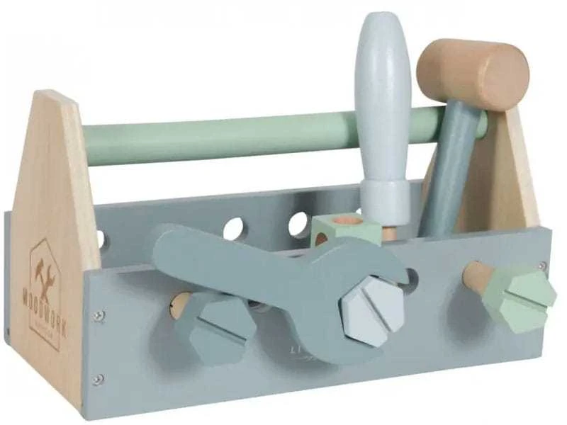 Little Dutch Toolbox - drewniany komplektas majsterkowicza