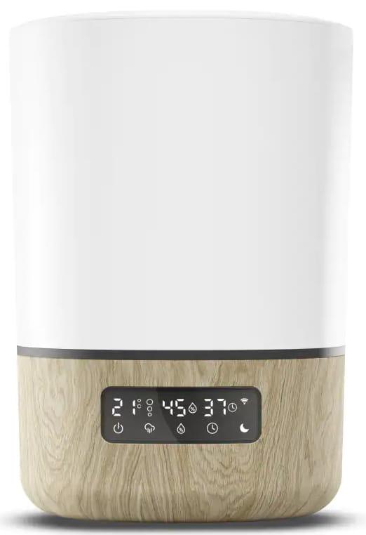 Maxi-Cosi Breathe – išmanusis WiFi oro drėkintuvas | Baltas mediena