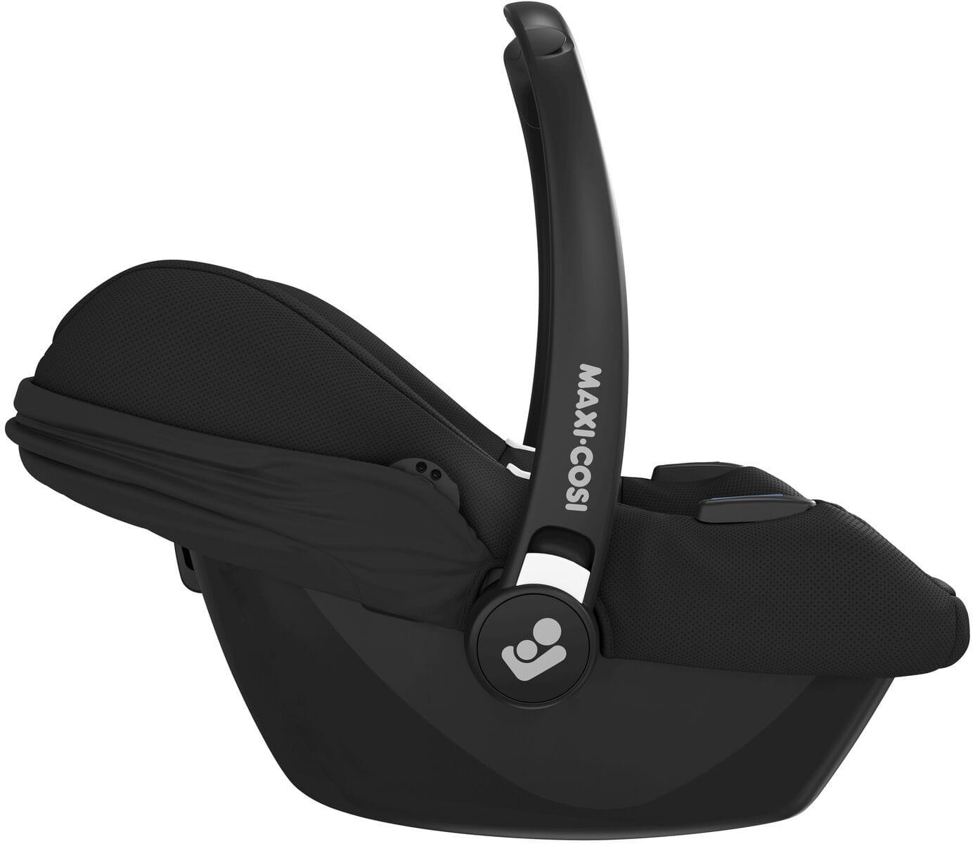 Automobilinė kėdutė Maxi Cosi CabrioFix i-Size 0–13 kg, Juoda