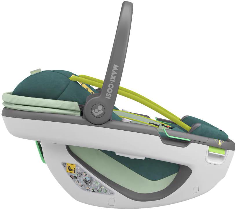Maxi-Cosi Coral 360 automobilinė kėdutė + FamilyFix 360 Bazė - Essential Neo Žalias 0-13 kg
