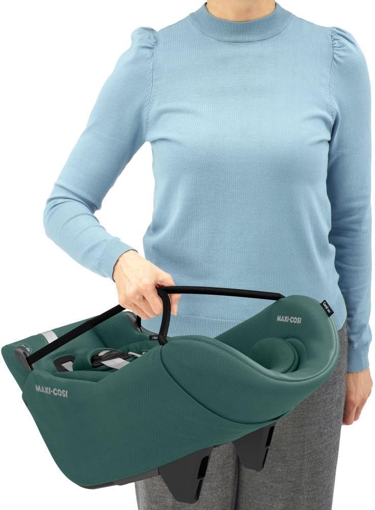 Maxi-Cosi Coral 360 - pasukama autokėdutė ~ 0-12 kg | BLK Essential Žalias
