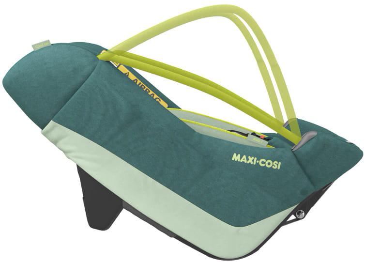 Maxi-Cosi Coral 360 automobilinė kėdutė + FamilyFix 360 Bazė - Essential Neo Žalias 0-13 kg