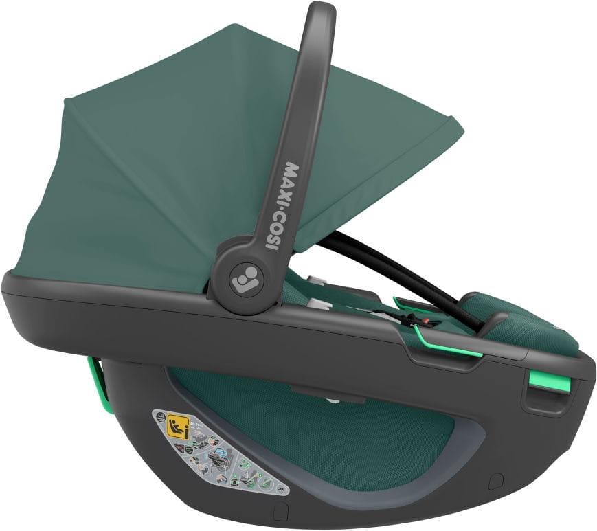 Maxi-Cosi Coral 360 - pasukama autokėdutė ~ 0-12 kg | BLK Essential Žalias