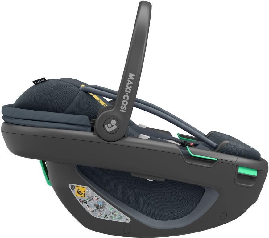 Maxi-Cosi Coral 360 i-Size automobilinė kėdutė Essential Graphite 0-13 kg