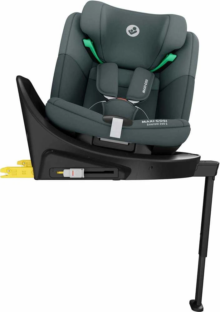 Maxi Cosi Emerald 360 S šoninis profilis su atramine koja