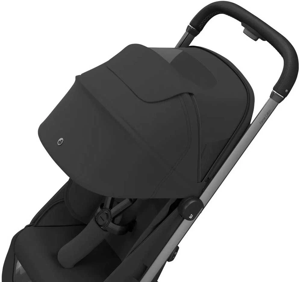 Maxi Cosi Fame Cabin - lengvas, kompaktiškas vežimėlis lėktuvams | Onyx Juodas