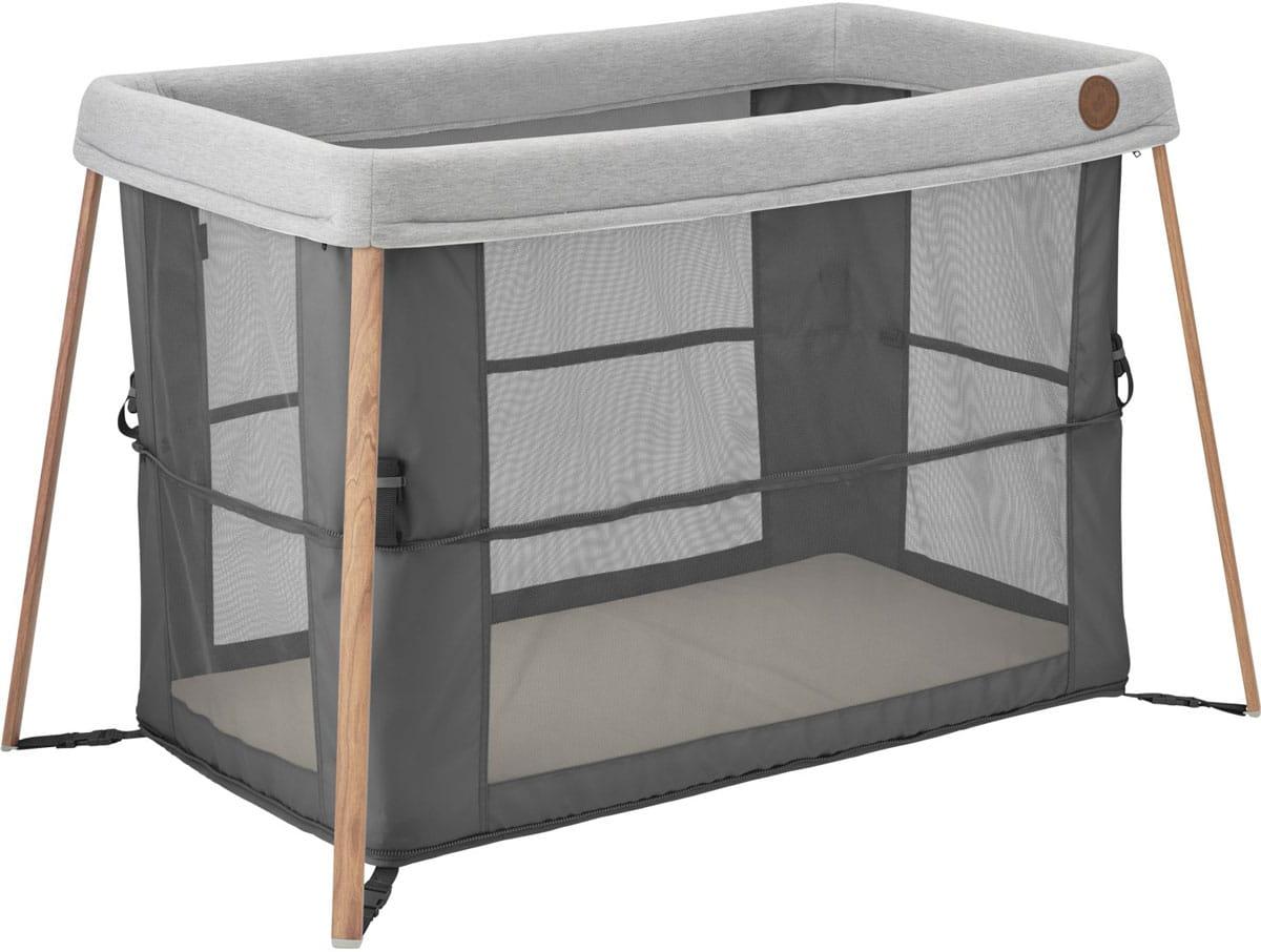 Kelioninė lovytė-maniežas Maxi Cosi Iris, Essential Graphite