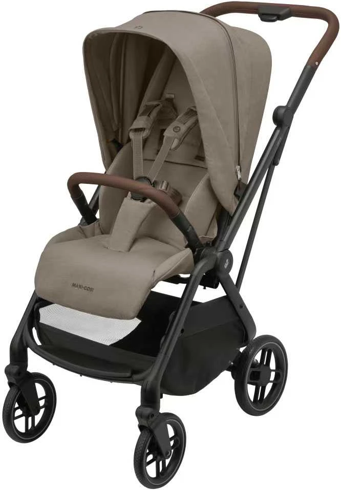 Maxi-Cosi Leona 2 Luxe - miesto vežimėlis iki 22 kg | Twillic Truffle Brown rankena
