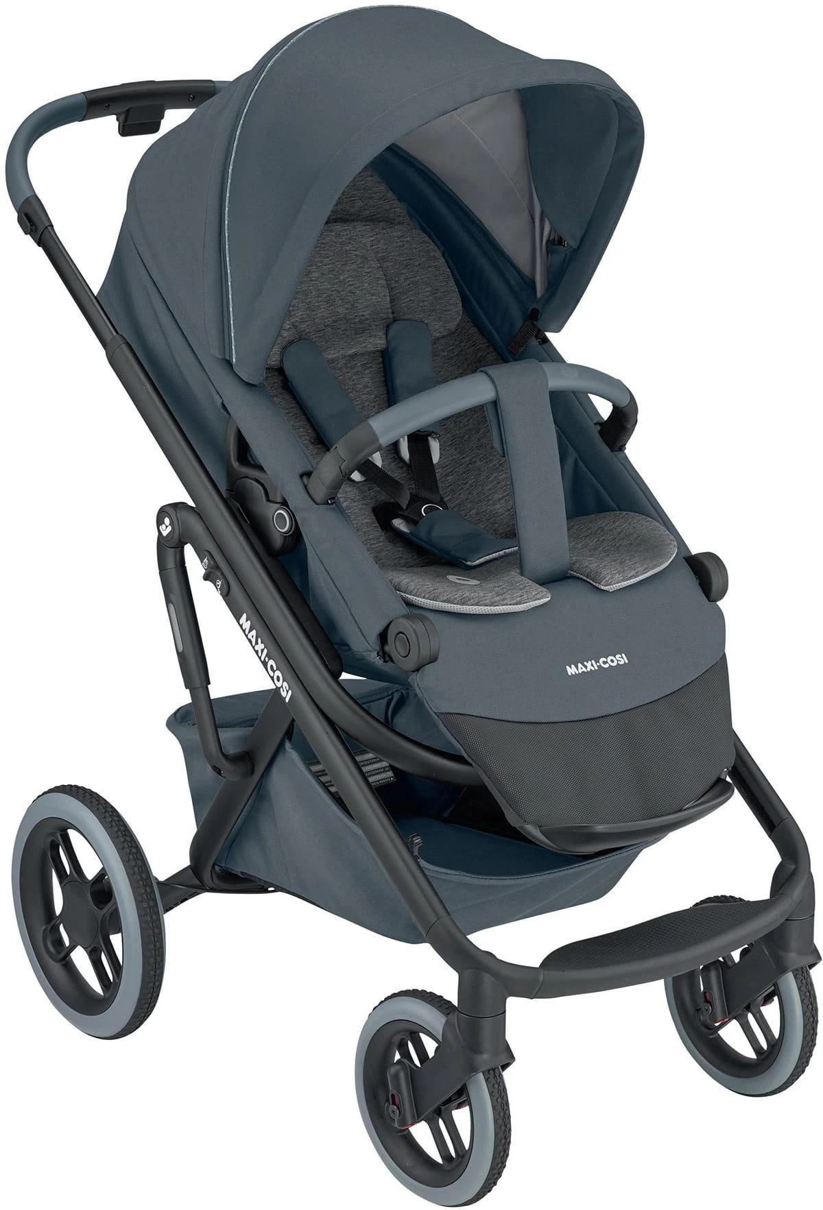 Maxi-Cosi Lila XP - visureigis vežimėlis | Esminis grafitas