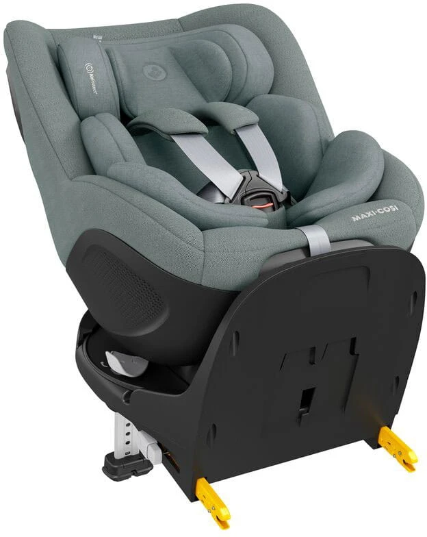 Automobilinė kėdutė Maxi-Cosi Mica 360 Pro, su i-Size, 0-18 kg (40-105 cm), pilkos spalvos