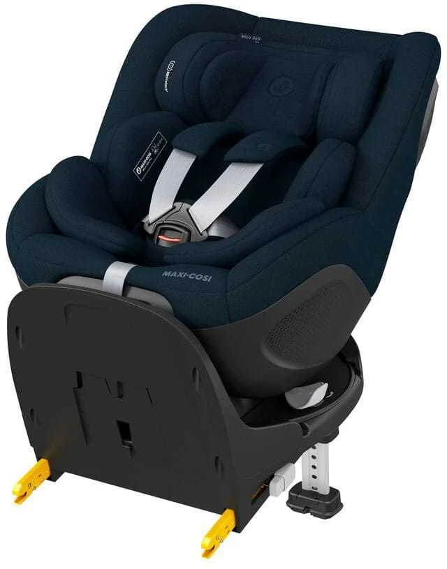 Automobilinė kėdutė Maxi-Cosi Mica 360 Pro, su i-Size, 0-18 kg (40-105 cm), tamsiai mėlynos spalvos