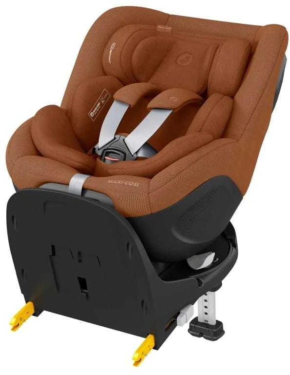 Automobilinė kėdutė Maxi-Cosi Mica 360 Pro, su i-Size, 0-18 kg (40-105 cm), rudos spalvos
