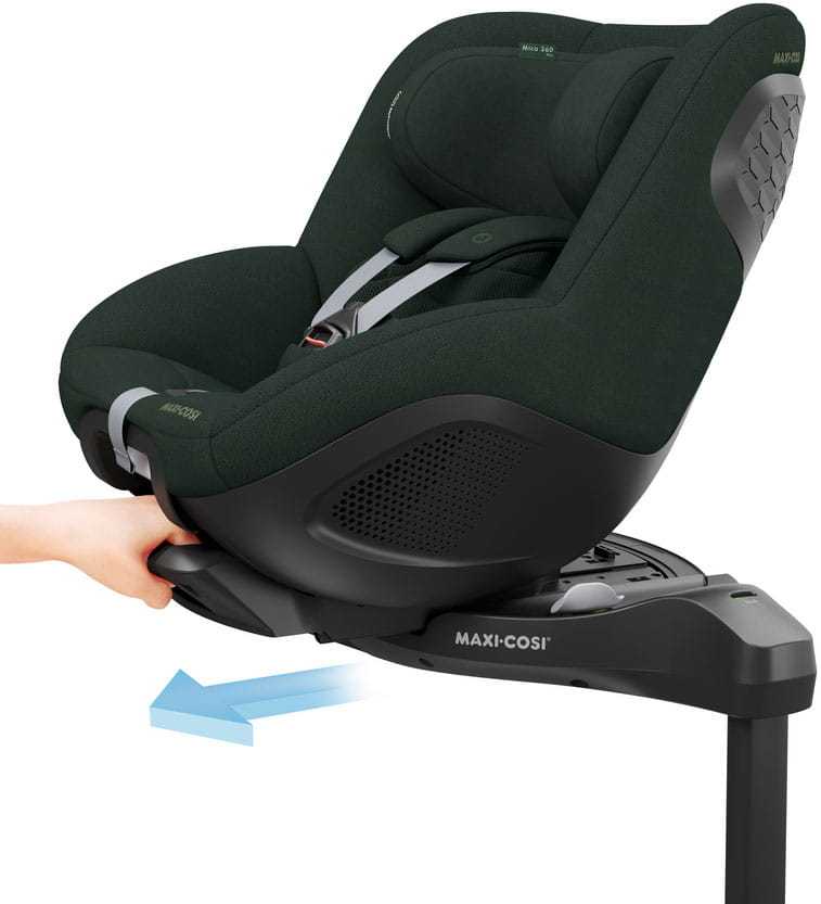 Automobilinė kėdutė Maxi Cosi Mica 360 Pro, Spalva: Authentic Žalias