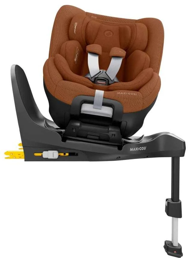 Automobilinė kėdutė Maxi-Cosi Mica 360 Pro, su i-Size, 0-18 kg (40-105 cm), rudos spalvos
