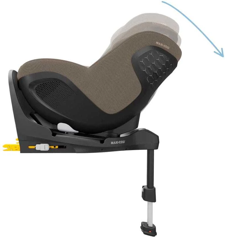 Automobilinė kėdutė Maxi-Cosi Mica 360 Pro, su i-Size, 0-18 kg (40-105 cm), rudos spalvos