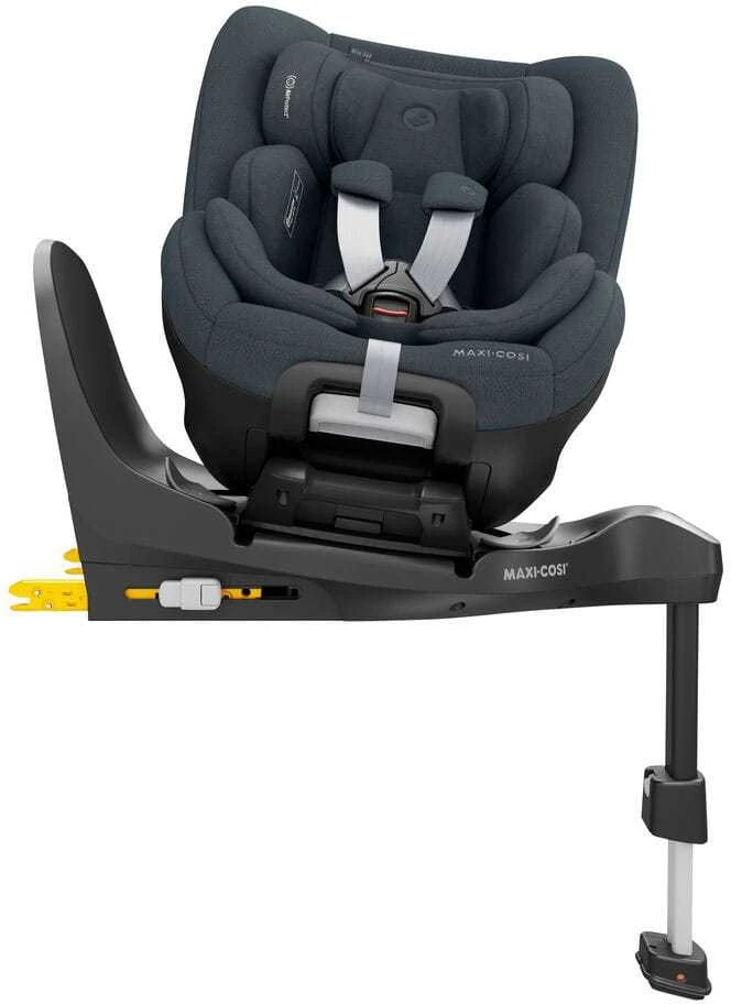 Automobilinė kėdutė Maxi-Cosi Mica 360 Pro, su i-Size, 0-18 kg (40-105 cm), tamsiai pilkos spalvos