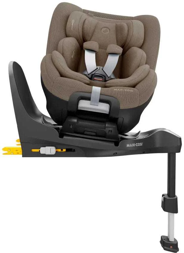 Automobilinė kėdutė Maxi-Cosi Mica 360 Pro, su i-Size, 0-18 kg (40-105 cm), rudos spalvos