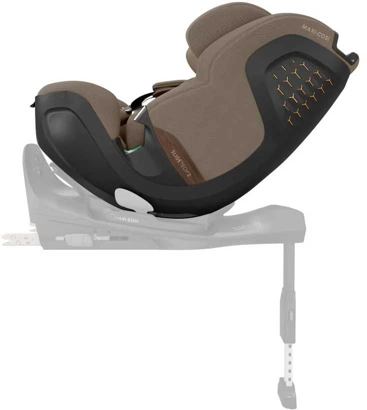 Maxi Cosi Pearl XL Slide PRO rudos spalvos šoninis vaizdas