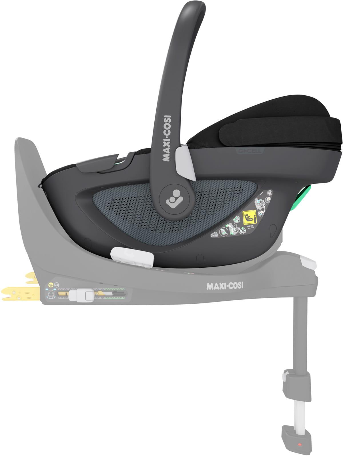 MAXI COSI automobilinė kėdutė PEBBLE 360, juoda, 8044672110