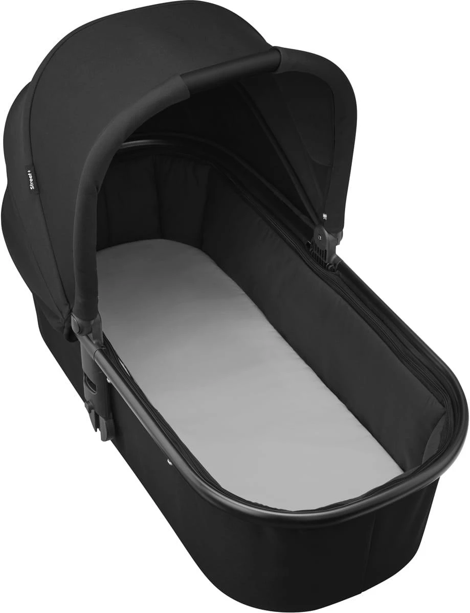 Maxi-Cosi Street Plus - vaikiškas vežimėlis, komplektas 2in1 | Essential Juodas