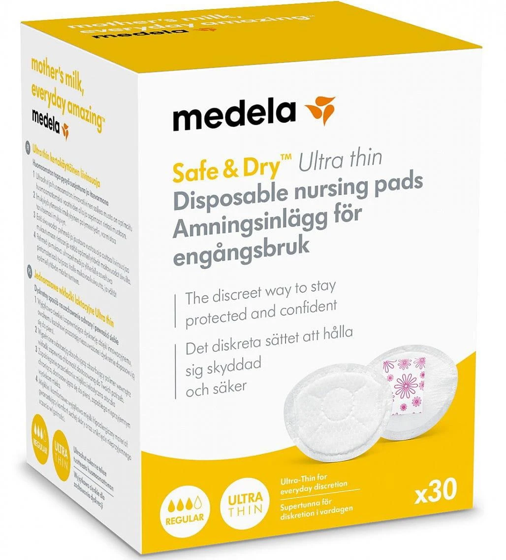Krūties įklotai Medela, 30 vnt