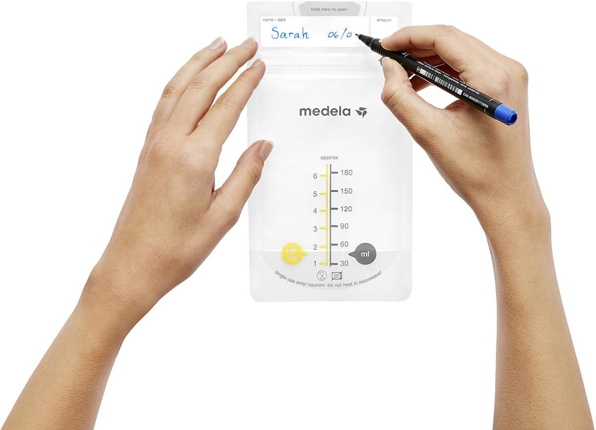 Medela motinos pieno laikymo maišeliai 25 vnt