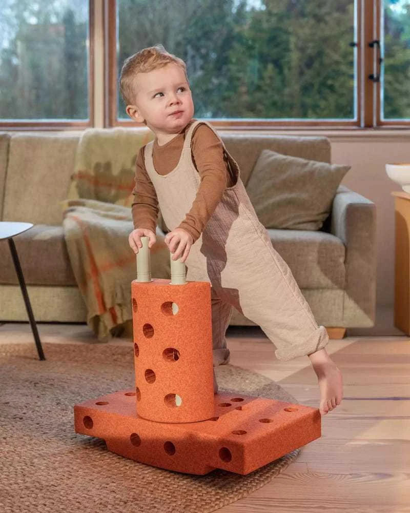 Modu Curiosity Blocks 4in1 – dideli, kūrybingi blokeliai iš EVA putų | Degintas apelsinas