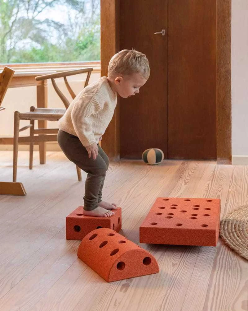 Modu Curiosity Blocks 4in1 – dideli, kūrybingi blokeliai iš EVA putų | Degintas apelsinas